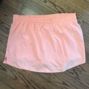 Calia by Carrie Underwood Peach Blush Athletic Skort with Elastic Waistband